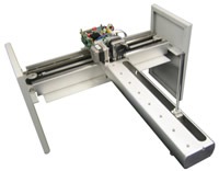 autosampler for atomic absortion spectrometers and atomic fluorescence spectrometer with accurate xyz movements