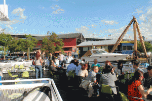 It was a beautiful sunny day in Vancouver, perfect for the ChanTest sponsored boat cruise