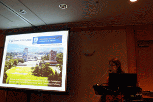 Presenters from across the globe shared their research.