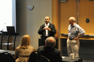 The newly added Transport and Ion Pump session welcomed some lively debate.