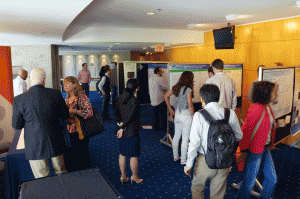 Poster session with 16 presentations