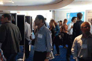 Manoj Patel and Other's engrossed by poster presentations