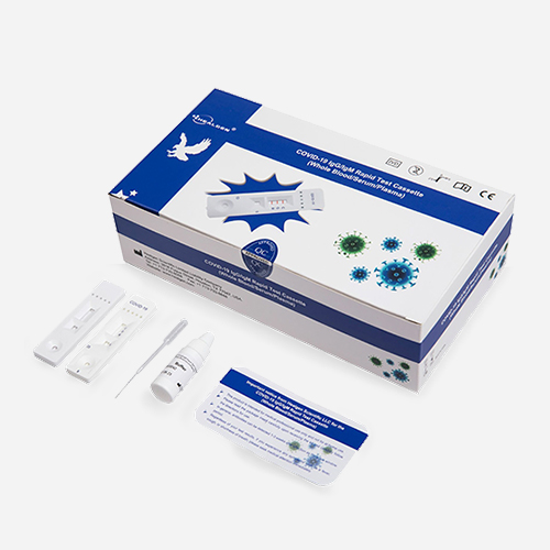 Healgen Rapid Antigen test for COVID-19.