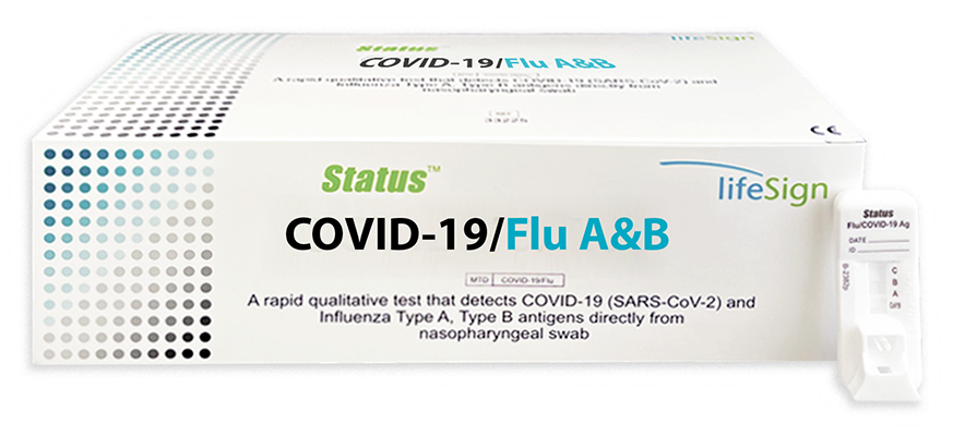 SARS-CoV-2 & Influenza Antigen Rapid Test Kit (A254397)