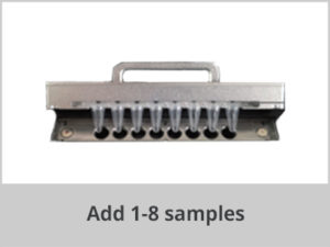 UltraFast QPCR (FQ-8A) PCR test, Add 1-8 samples