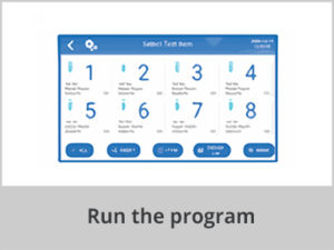 UltraFast QPCR (FQ-8A) PCR test, Run the program, Select Test Scan