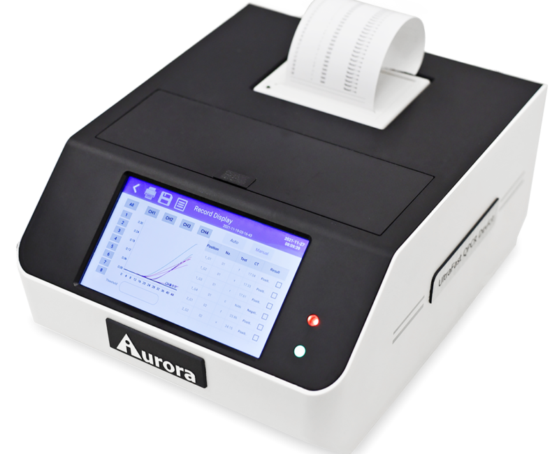 A high-quality, clinical-lab g reliable, real-time quantitative PCR tests, with its compact and budget-friendly QPCR device – “UltraFast (FQ-8A). QPCR testing with 8 sample slots per run. Each run takes around 30 minutes