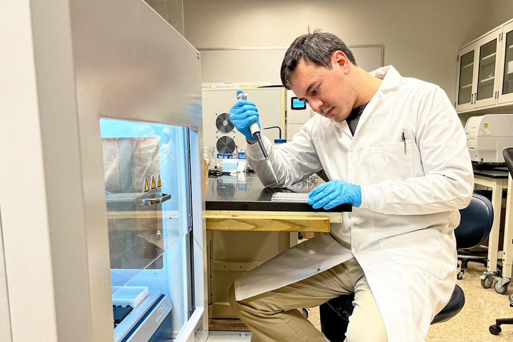Automated Microarray Spotter - Solution