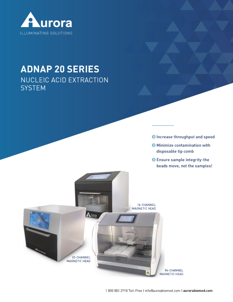 ADNAP Automated Nucleic Acid Extraction System Overview
