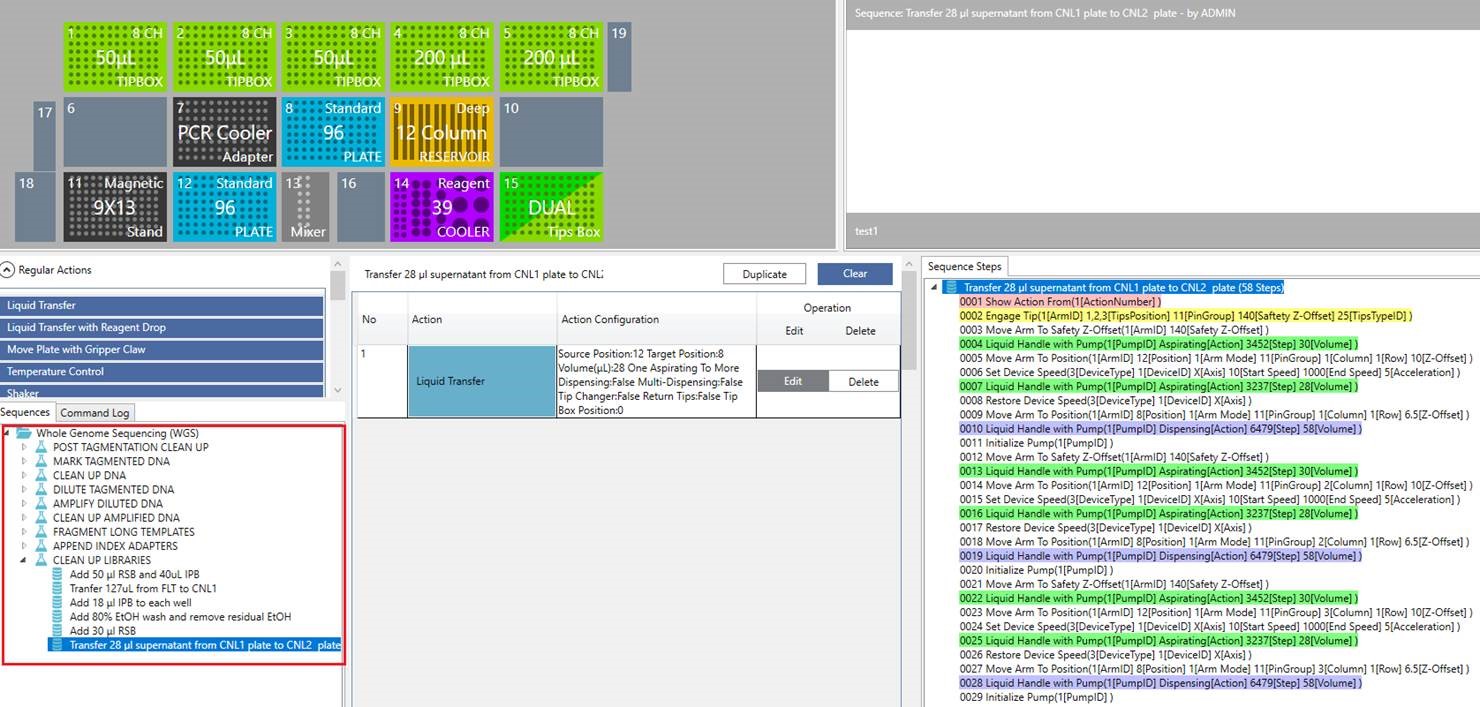 VERSA NGS Deck Layout